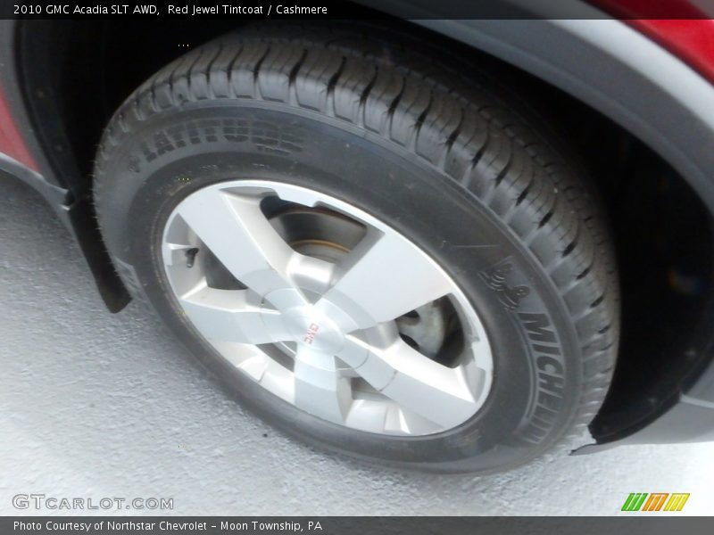 Red Jewel Tintcoat / Cashmere 2010 GMC Acadia SLT AWD