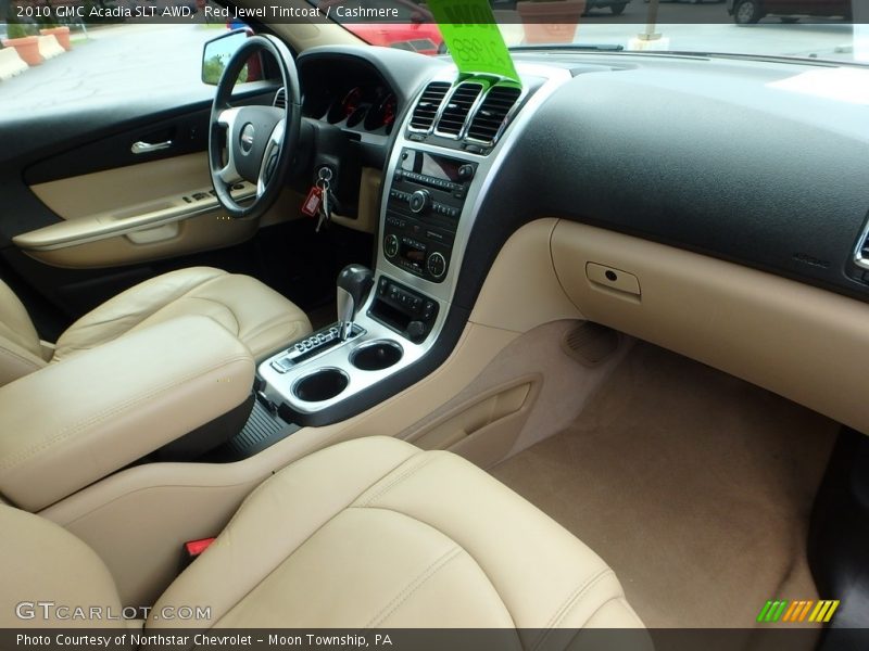 Red Jewel Tintcoat / Cashmere 2010 GMC Acadia SLT AWD