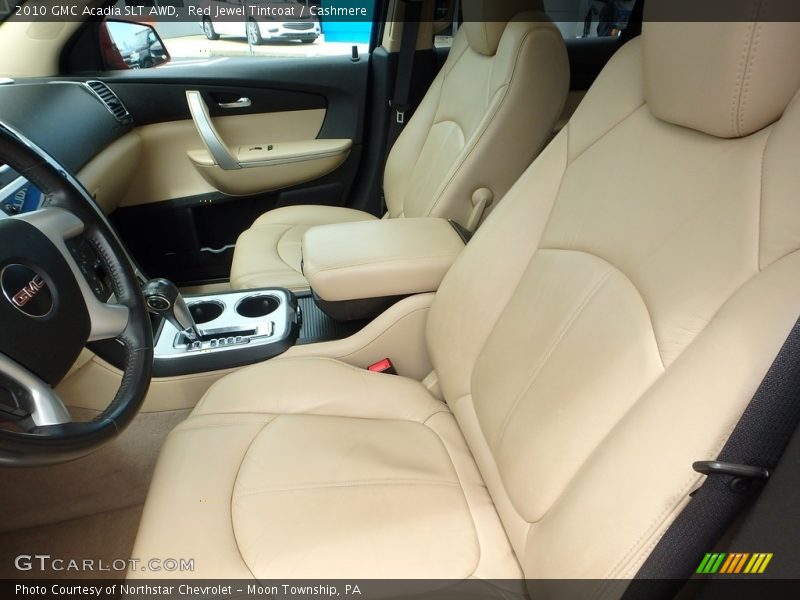 Red Jewel Tintcoat / Cashmere 2010 GMC Acadia SLT AWD