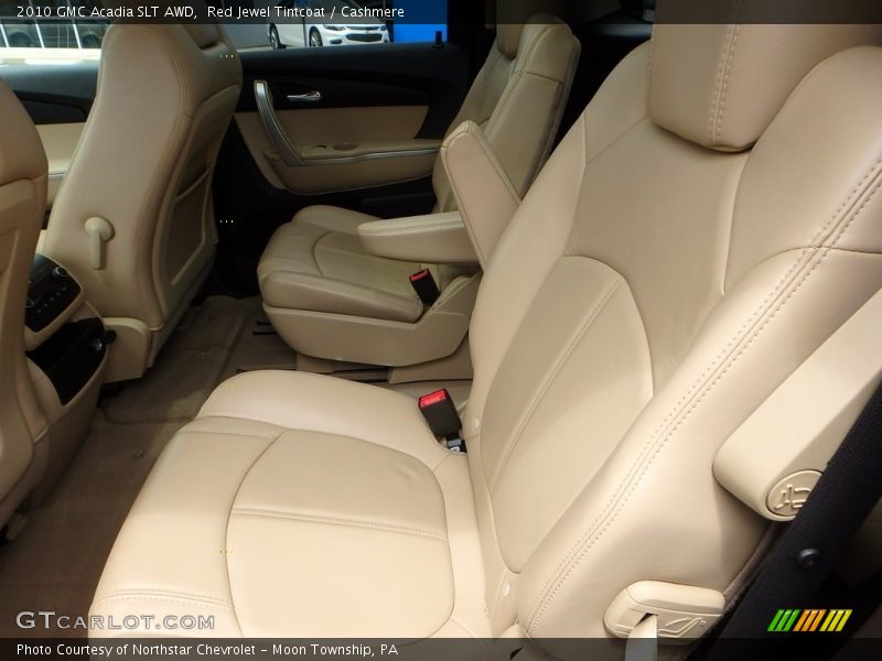 Red Jewel Tintcoat / Cashmere 2010 GMC Acadia SLT AWD