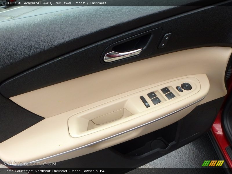 Red Jewel Tintcoat / Cashmere 2010 GMC Acadia SLT AWD