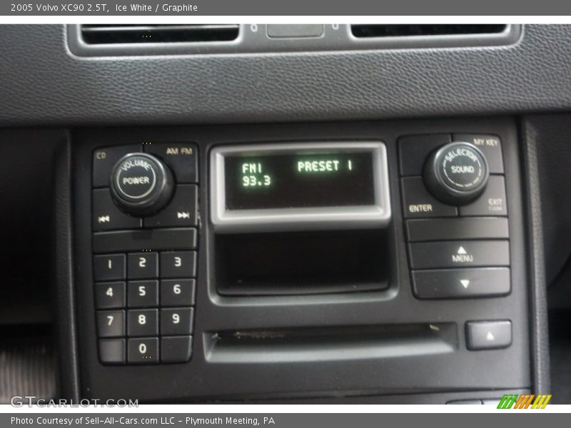 Ice White / Graphite 2005 Volvo XC90 2.5T
