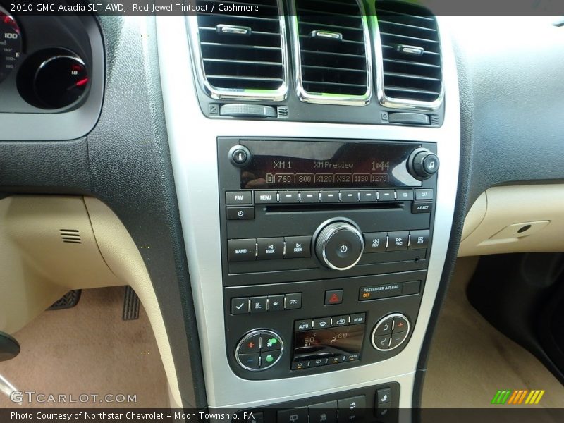 Red Jewel Tintcoat / Cashmere 2010 GMC Acadia SLT AWD
