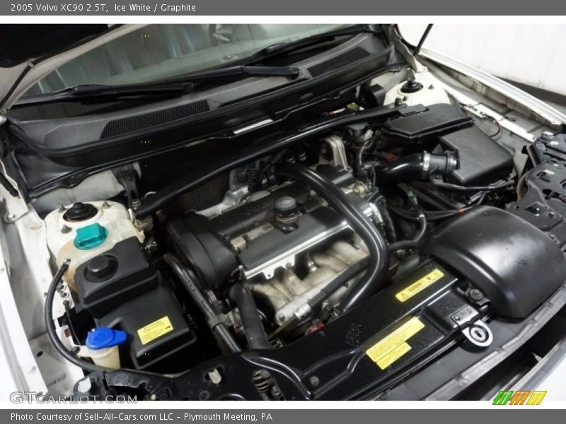 Ice White / Graphite 2005 Volvo XC90 2.5T