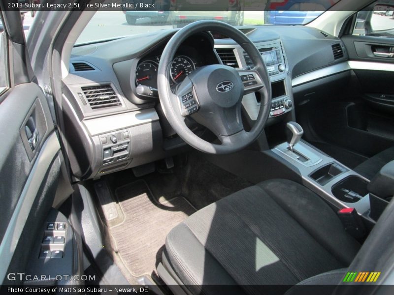 Ice Silver Metallic / Black 2013 Subaru Legacy 2.5i