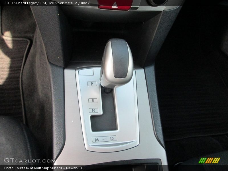 Ice Silver Metallic / Black 2013 Subaru Legacy 2.5i