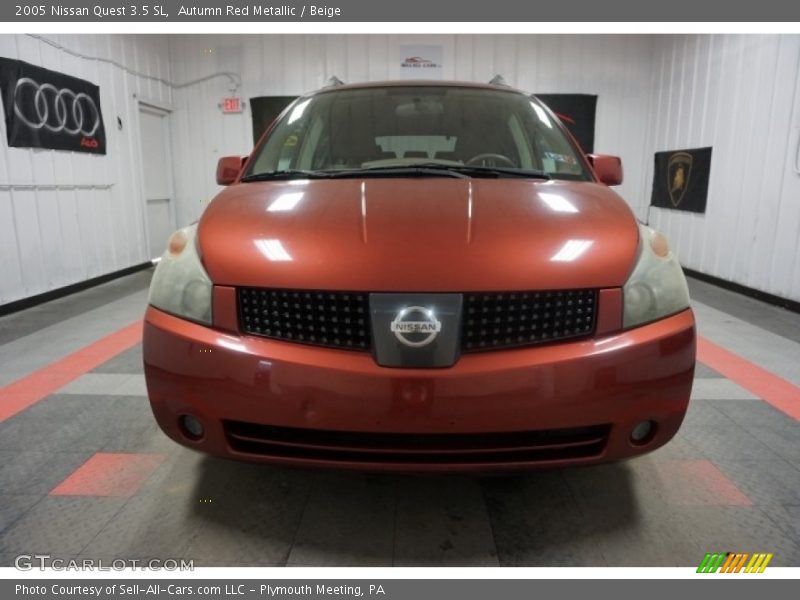 Autumn Red Metallic / Beige 2005 Nissan Quest 3.5 SL