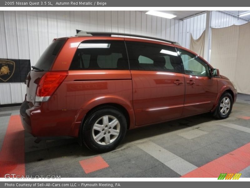 Autumn Red Metallic / Beige 2005 Nissan Quest 3.5 SL