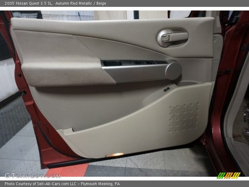 Autumn Red Metallic / Beige 2005 Nissan Quest 3.5 SL