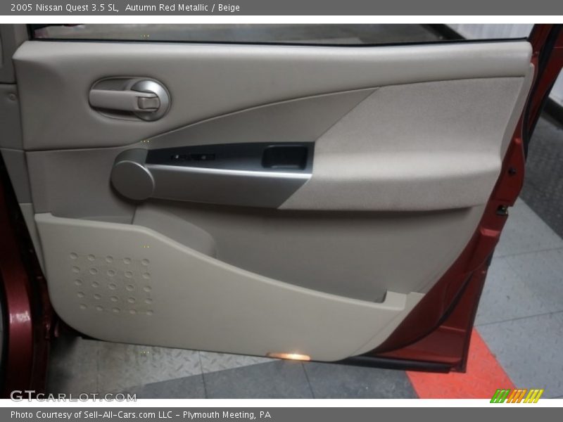 Autumn Red Metallic / Beige 2005 Nissan Quest 3.5 SL