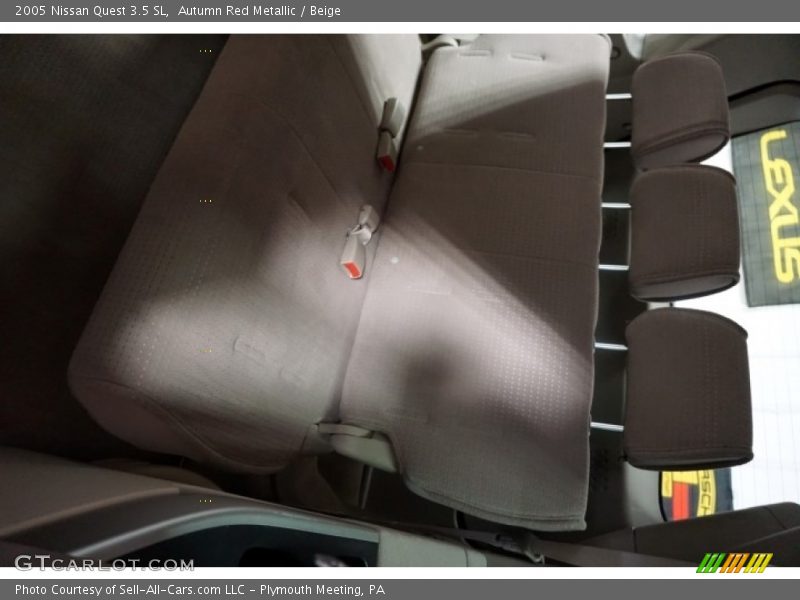 Autumn Red Metallic / Beige 2005 Nissan Quest 3.5 SL