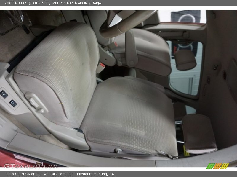 Autumn Red Metallic / Beige 2005 Nissan Quest 3.5 SL