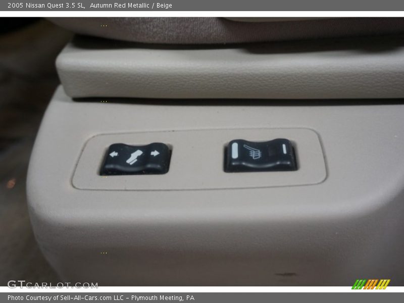 Autumn Red Metallic / Beige 2005 Nissan Quest 3.5 SL