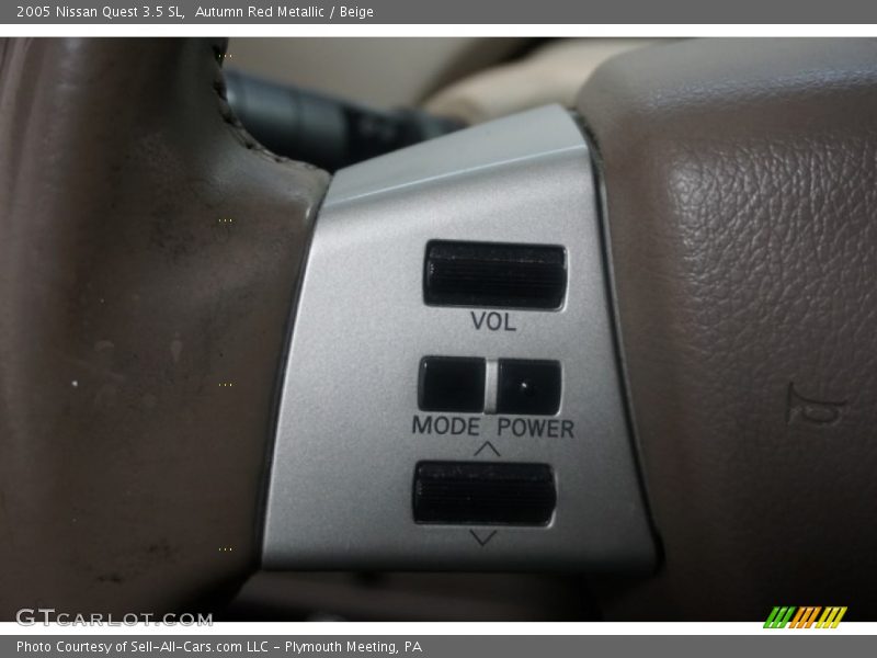 Autumn Red Metallic / Beige 2005 Nissan Quest 3.5 SL