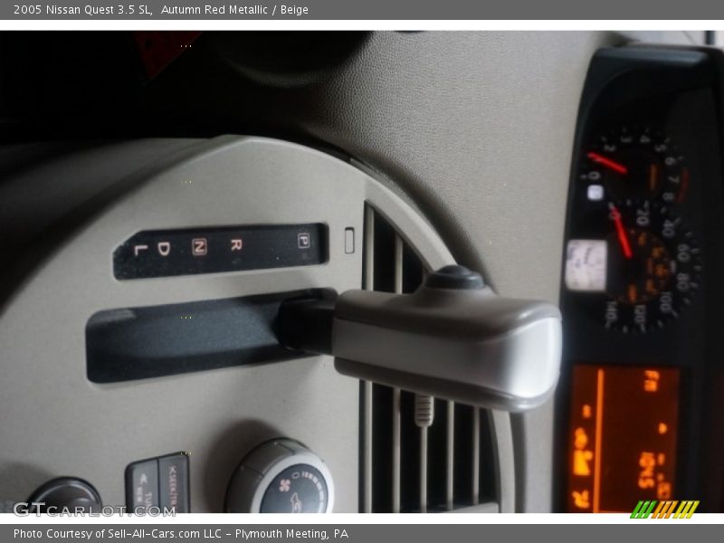 Autumn Red Metallic / Beige 2005 Nissan Quest 3.5 SL