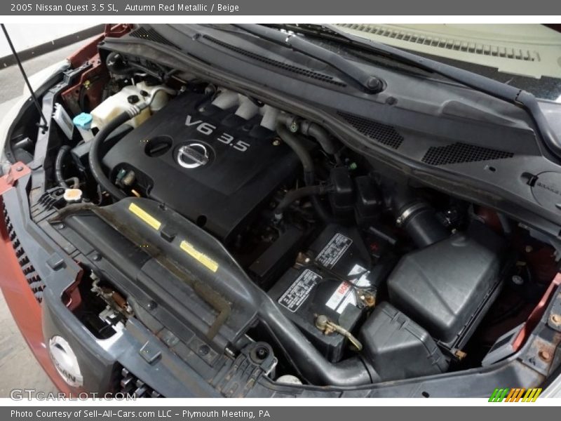 Autumn Red Metallic / Beige 2005 Nissan Quest 3.5 SL