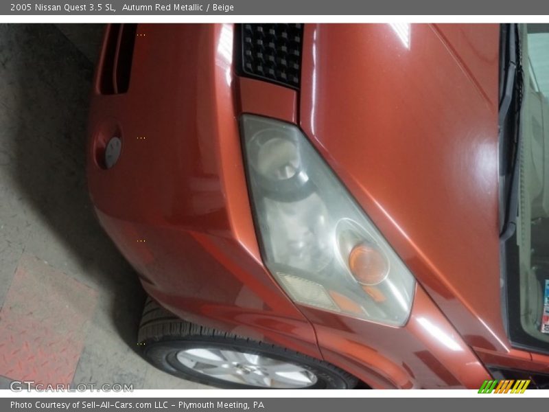 Autumn Red Metallic / Beige 2005 Nissan Quest 3.5 SL