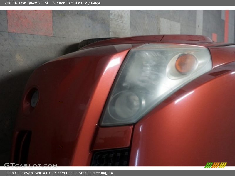 Autumn Red Metallic / Beige 2005 Nissan Quest 3.5 SL