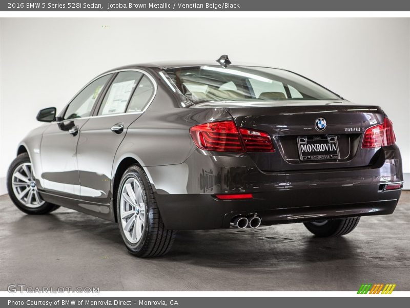 Jotoba Brown Metallic / Venetian Beige/Black 2016 BMW 5 Series 528i Sedan