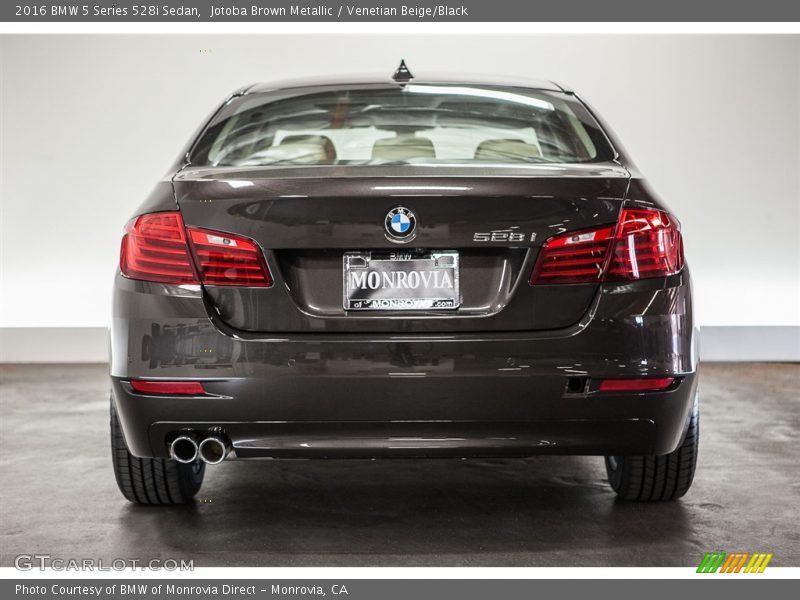 Jotoba Brown Metallic / Venetian Beige/Black 2016 BMW 5 Series 528i Sedan