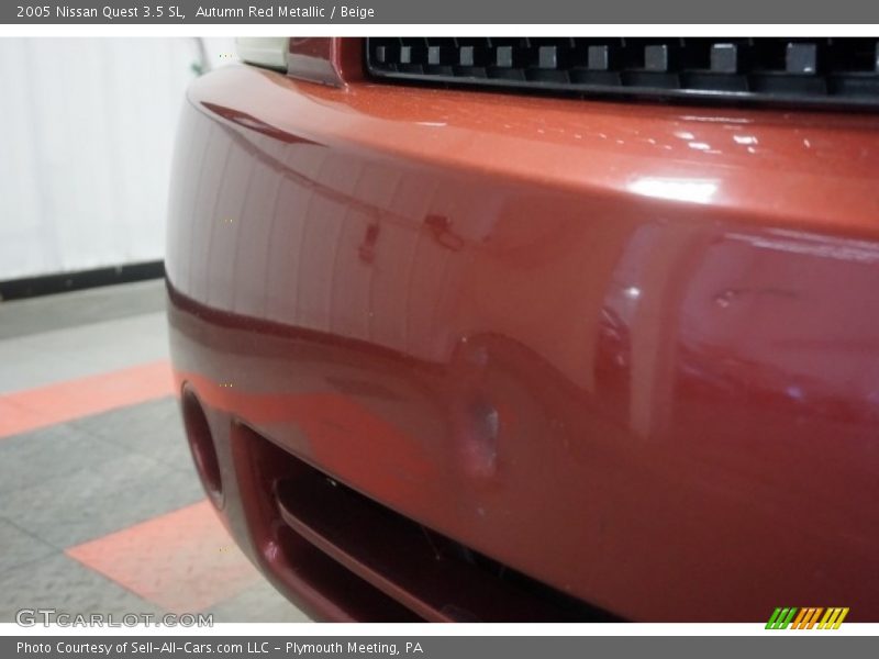 Autumn Red Metallic / Beige 2005 Nissan Quest 3.5 SL