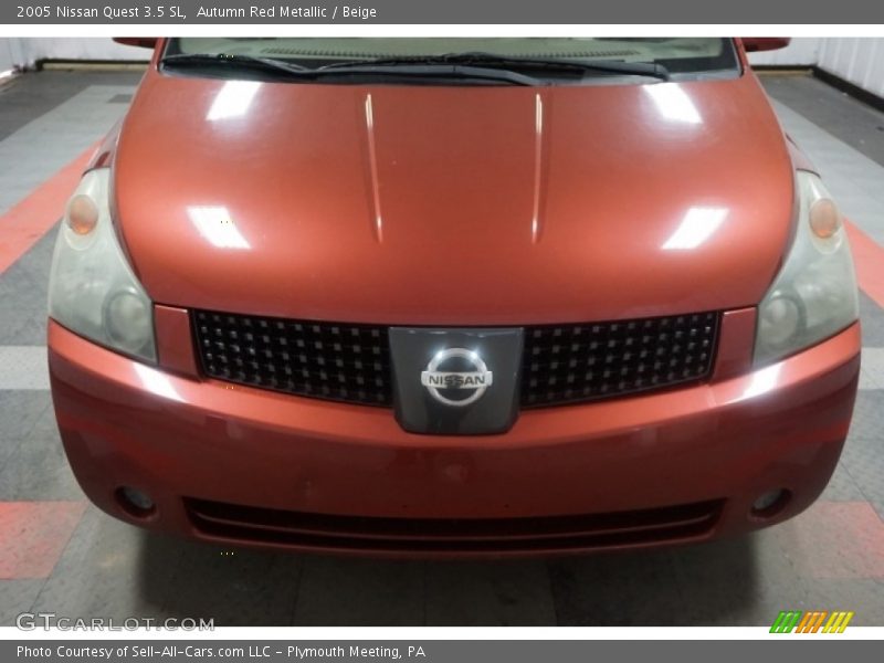 Autumn Red Metallic / Beige 2005 Nissan Quest 3.5 SL