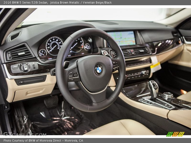 Jotoba Brown Metallic / Venetian Beige/Black 2016 BMW 5 Series 528i Sedan