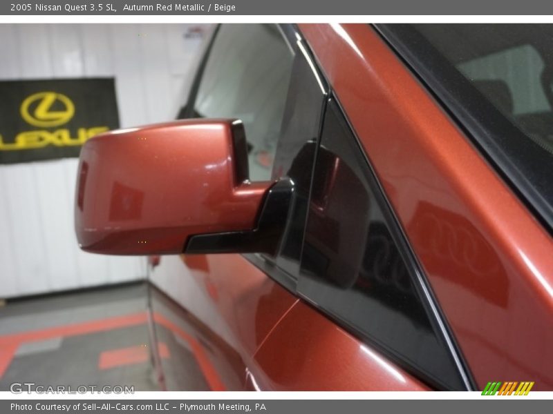 Autumn Red Metallic / Beige 2005 Nissan Quest 3.5 SL