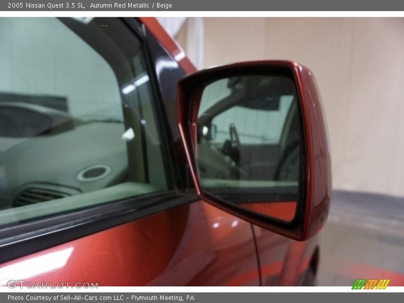 Autumn Red Metallic / Beige 2005 Nissan Quest 3.5 SL