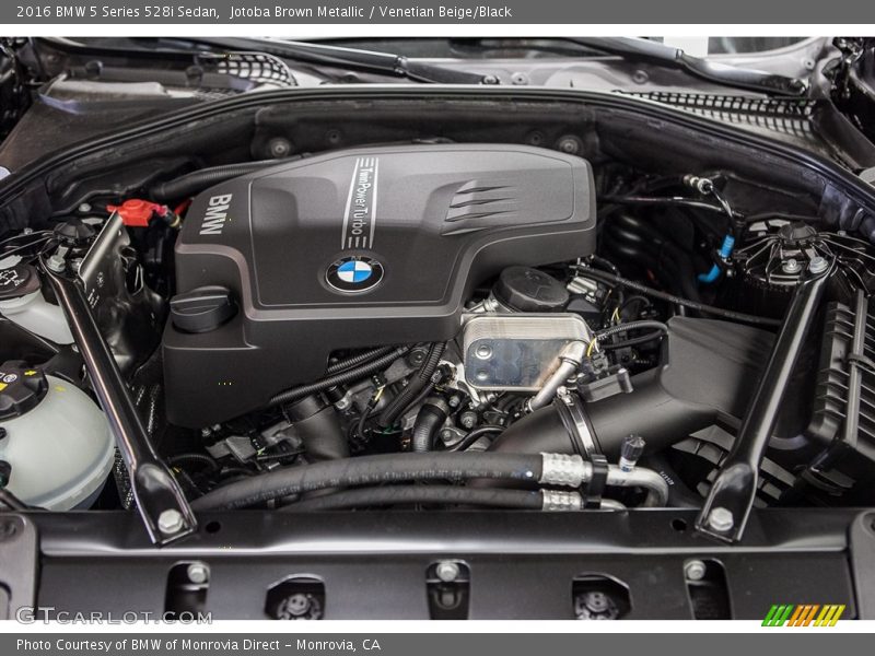 Jotoba Brown Metallic / Venetian Beige/Black 2016 BMW 5 Series 528i Sedan