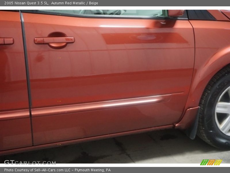 Autumn Red Metallic / Beige 2005 Nissan Quest 3.5 SL
