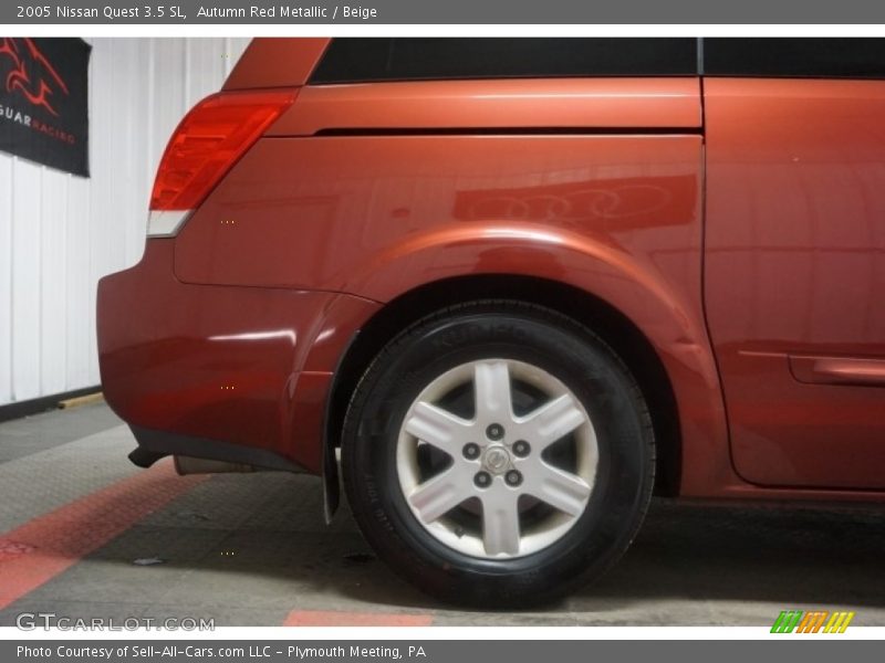Autumn Red Metallic / Beige 2005 Nissan Quest 3.5 SL