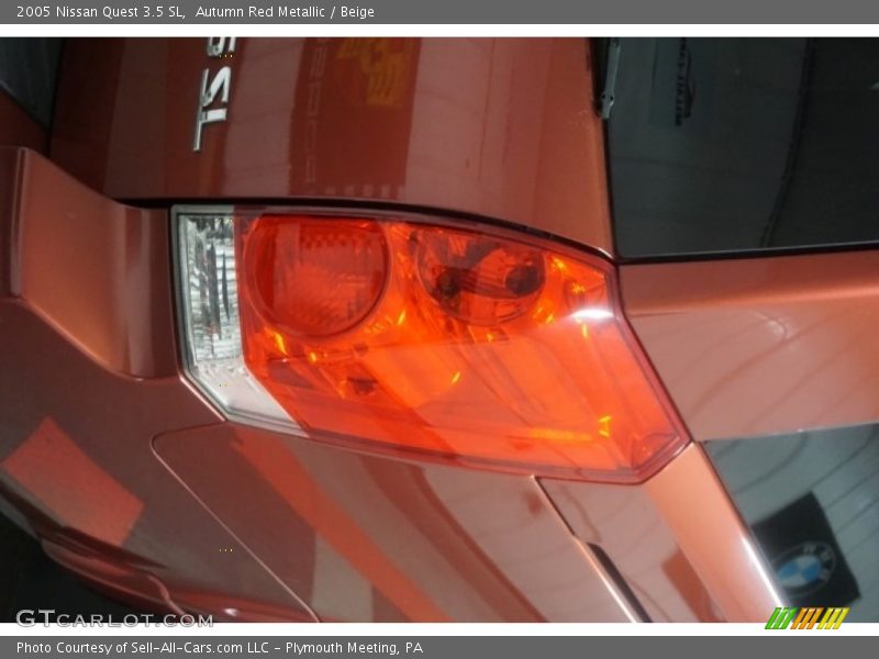 Autumn Red Metallic / Beige 2005 Nissan Quest 3.5 SL
