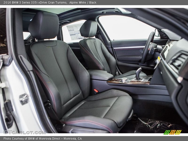 Alpine White / Black 2016 BMW 3 Series 335i xDrive Gran Turismo