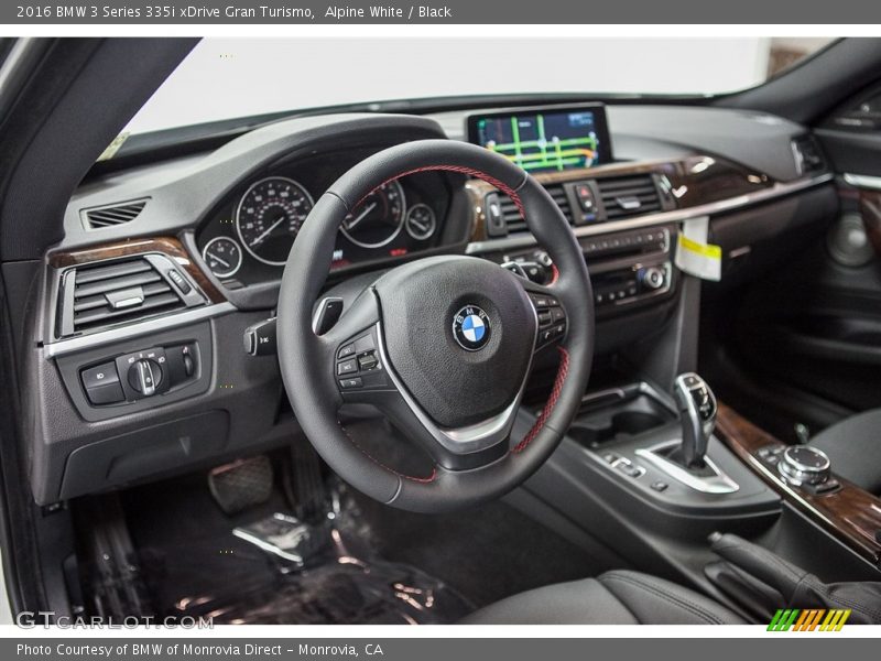 Alpine White / Black 2016 BMW 3 Series 335i xDrive Gran Turismo