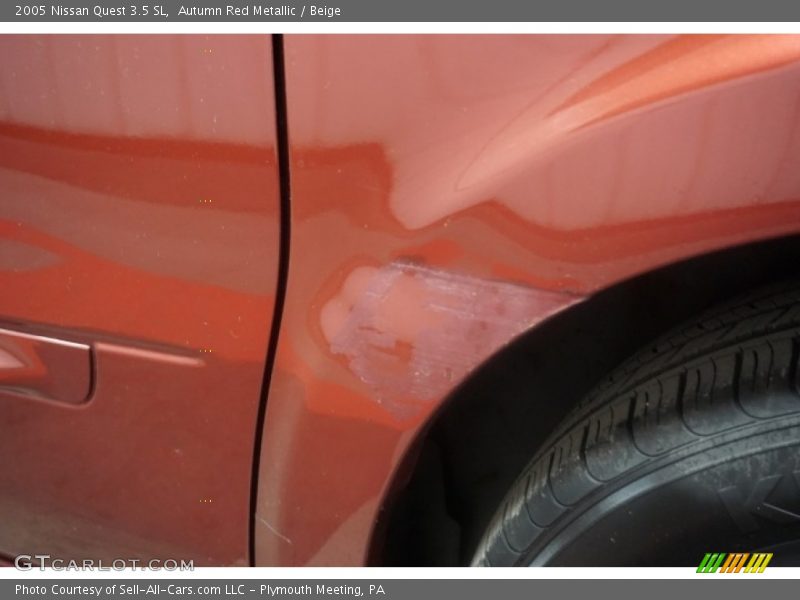 Autumn Red Metallic / Beige 2005 Nissan Quest 3.5 SL