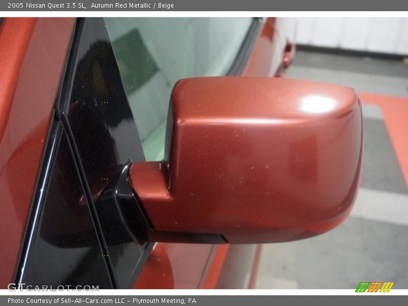 Autumn Red Metallic / Beige 2005 Nissan Quest 3.5 SL