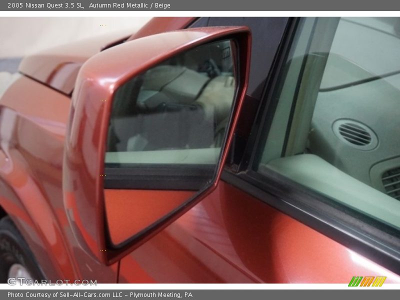 Autumn Red Metallic / Beige 2005 Nissan Quest 3.5 SL