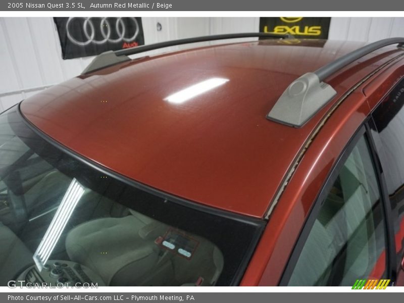 Autumn Red Metallic / Beige 2005 Nissan Quest 3.5 SL