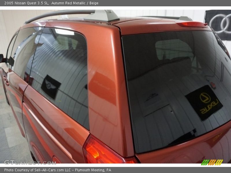 Autumn Red Metallic / Beige 2005 Nissan Quest 3.5 SL