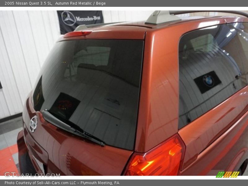 Autumn Red Metallic / Beige 2005 Nissan Quest 3.5 SL