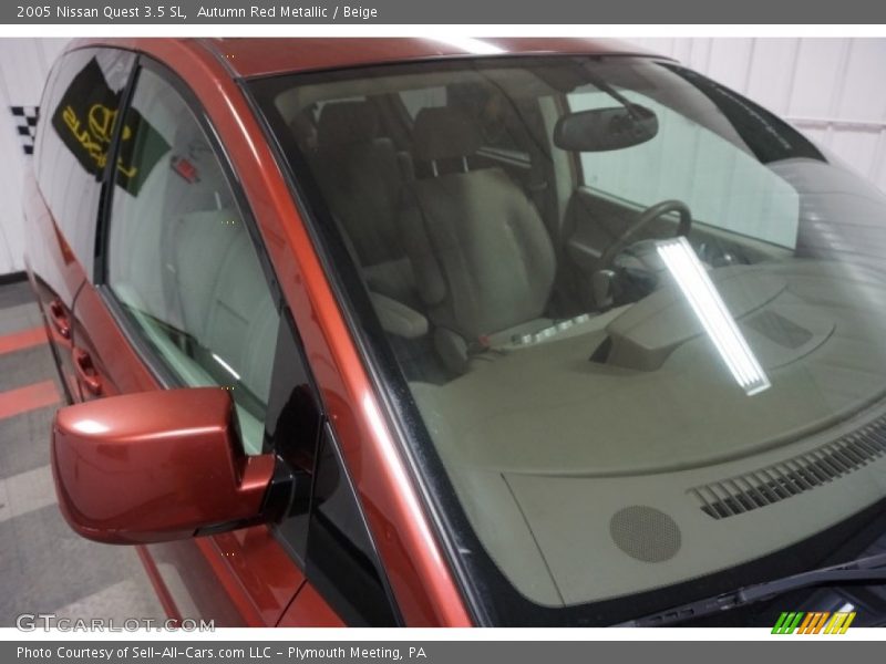 Autumn Red Metallic / Beige 2005 Nissan Quest 3.5 SL