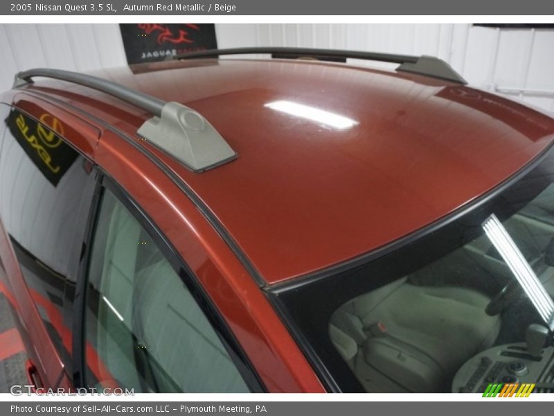Autumn Red Metallic / Beige 2005 Nissan Quest 3.5 SL