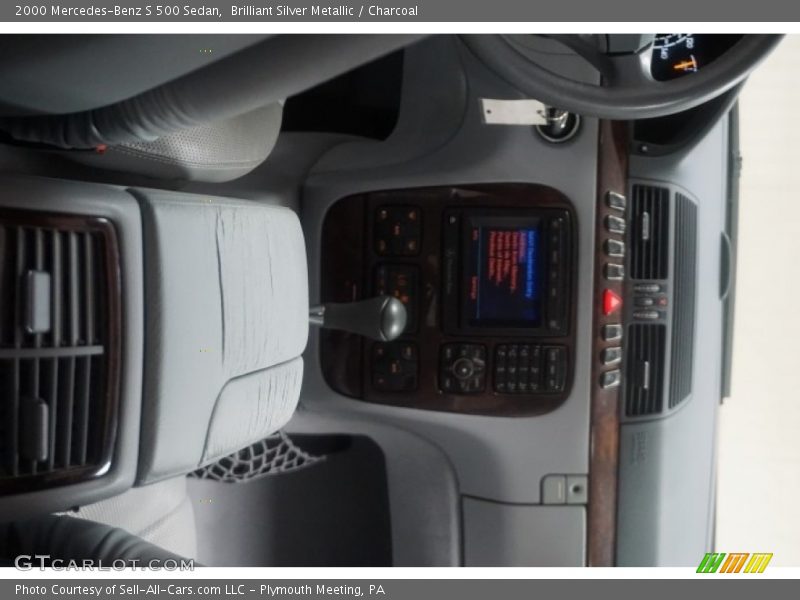 Brilliant Silver Metallic / Charcoal 2000 Mercedes-Benz S 500 Sedan