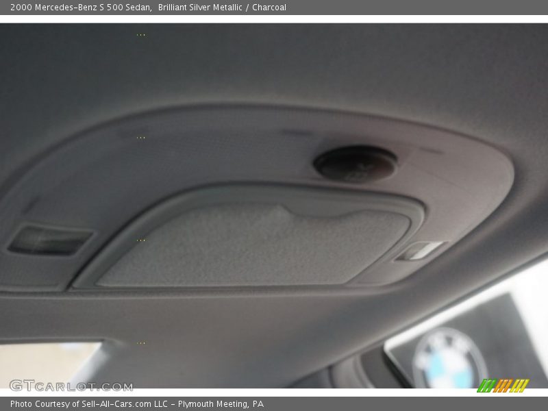 Brilliant Silver Metallic / Charcoal 2000 Mercedes-Benz S 500 Sedan