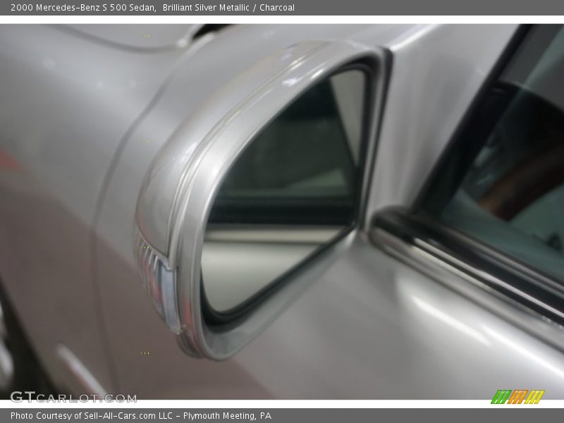 Brilliant Silver Metallic / Charcoal 2000 Mercedes-Benz S 500 Sedan