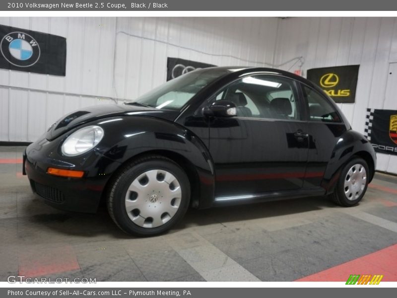 Black / Black 2010 Volkswagen New Beetle 2.5 Coupe