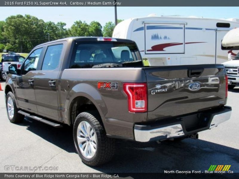 Caribou / Medium Earth Gray 2016 Ford F150 XL SuperCrew 4x4