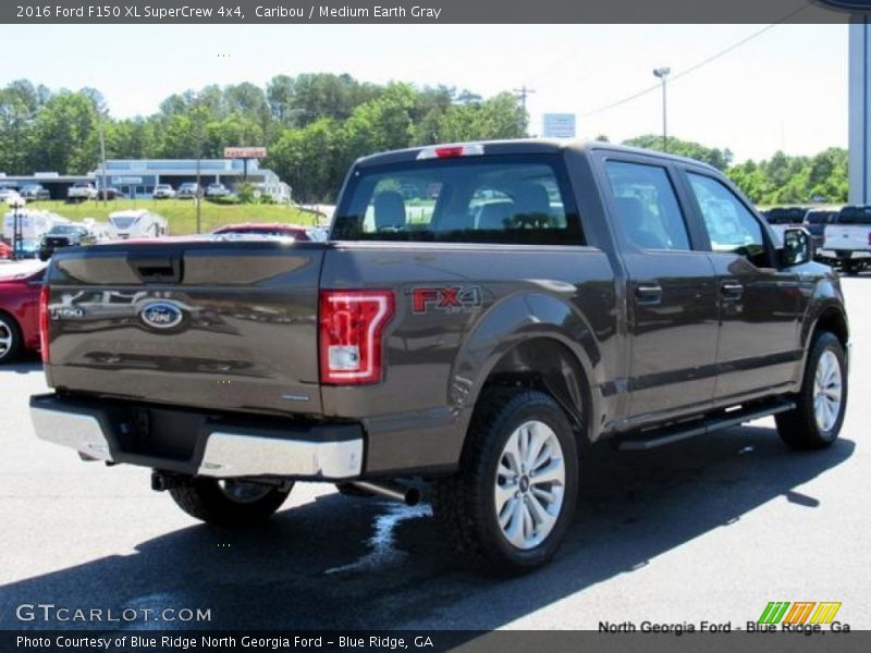 Caribou / Medium Earth Gray 2016 Ford F150 XL SuperCrew 4x4