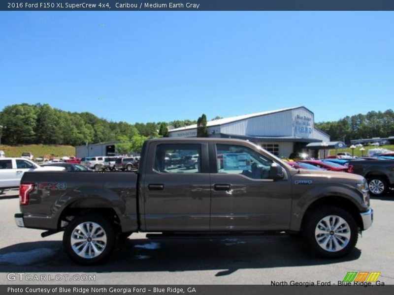 Caribou / Medium Earth Gray 2016 Ford F150 XL SuperCrew 4x4